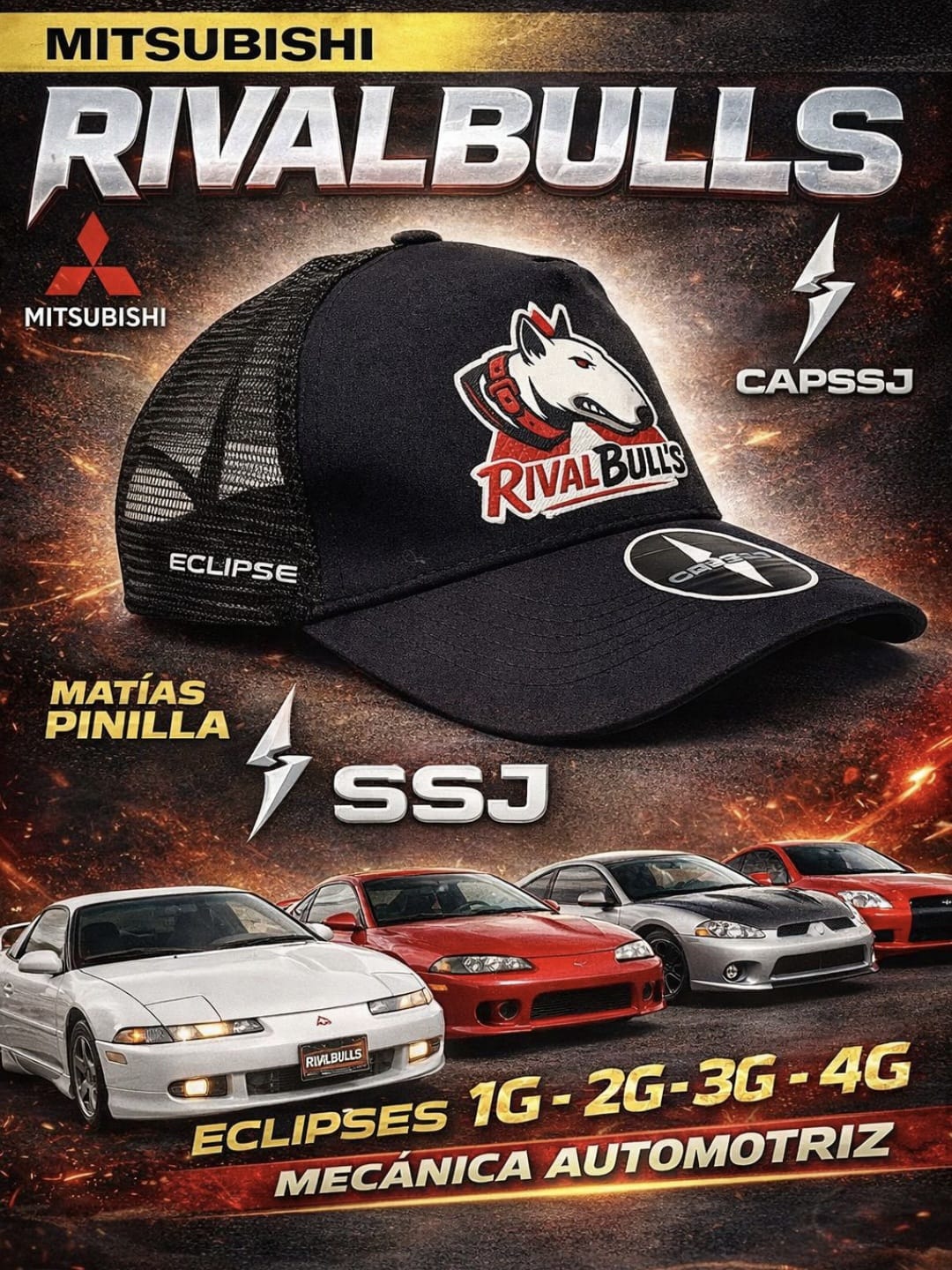 Gorra Rival Bulls Eclipse 2026